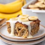 Banana Bread Pudding with Vanilla Sauce Recipe