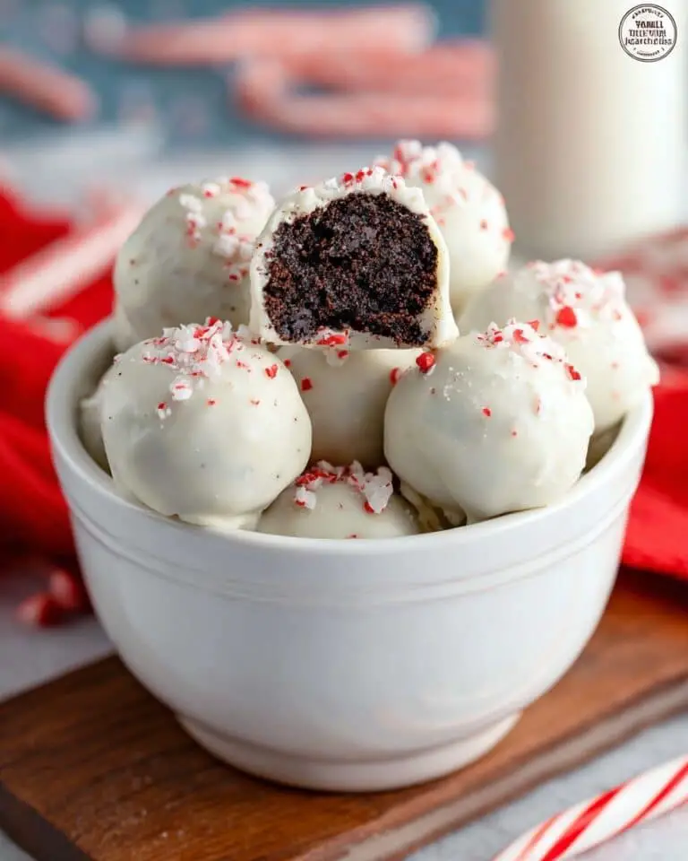 Peppermint Oreo Balls Recipe