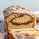 Cinnamon Swirl Bread with Vanilla Icing Recipe