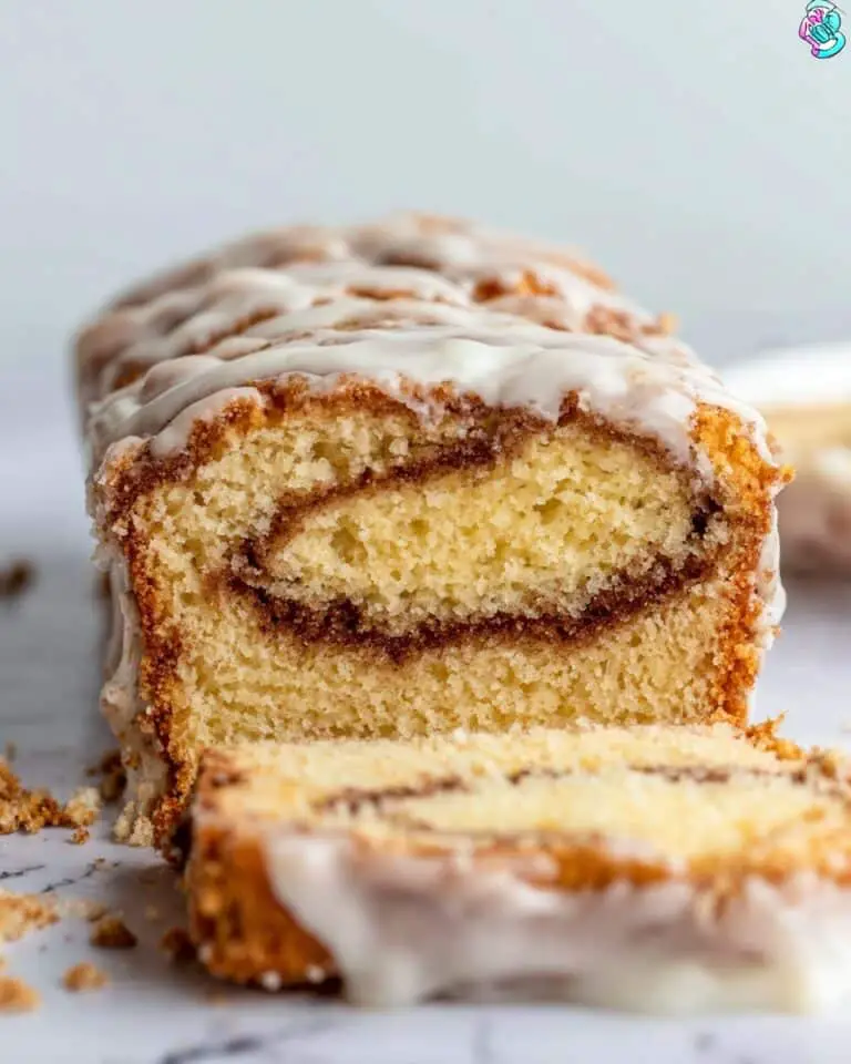 Cinnamon Swirl Bread with Vanilla Icing Recipe
