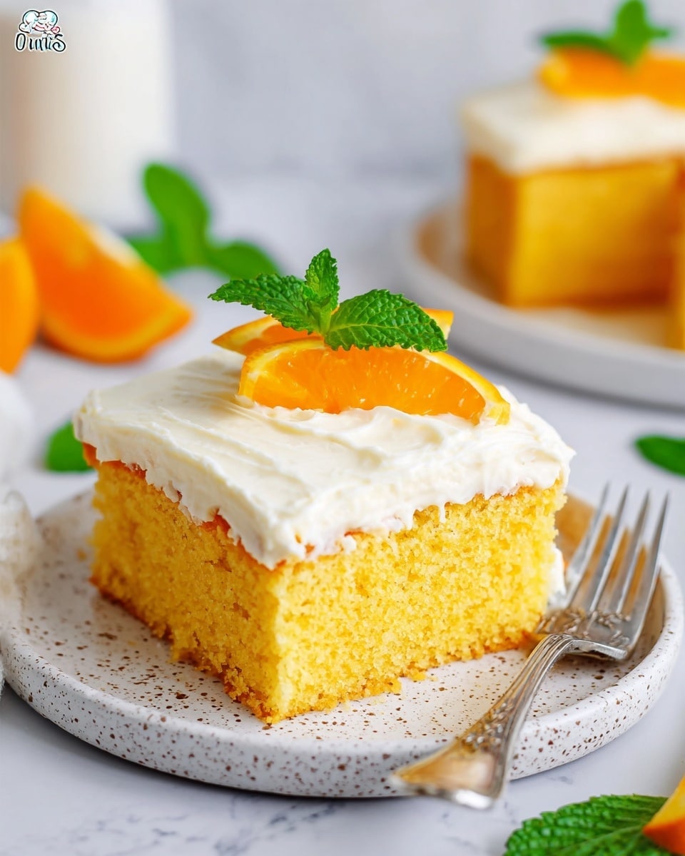 Orange Poke Cake Recipe