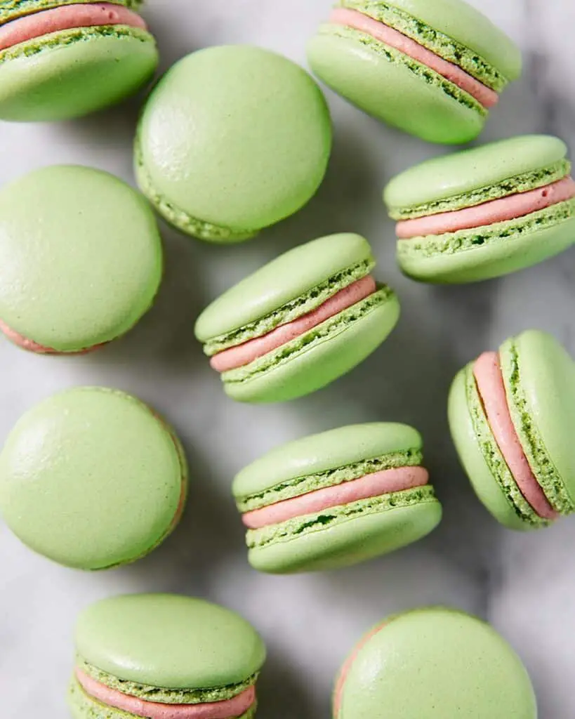Guava Macarons with Guava Buttercream Recipe