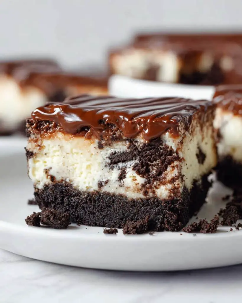 Oreo Cheesecake with Chocolate Topping Recipe
