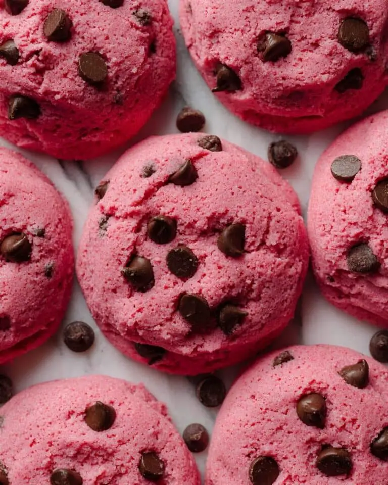 Raspberry Chocolate Chip Cookies Recipe