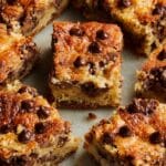 Banana Bread Bars with Chocolate Chips and Peanut Butter Recipe