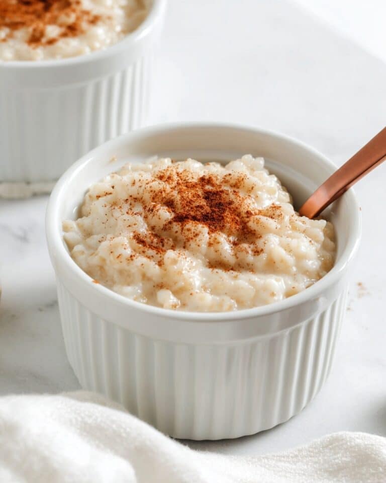 Homemade Rice Pudding Recipe