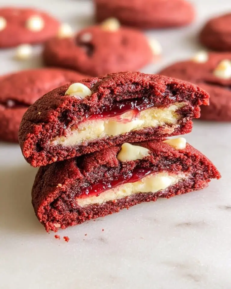 Red Velvet Cheesecake Cookies Recipe