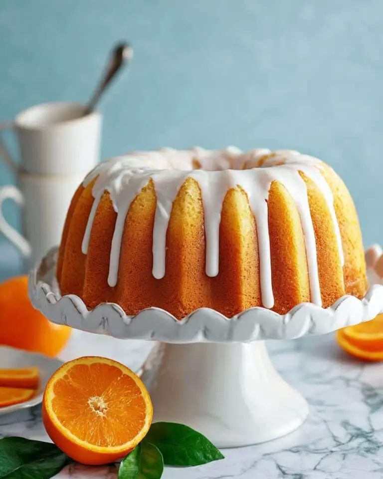 Perfected Orange Bundt Cake Recipe