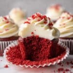 Red Velvet Cupcakes with Cream Cheese Frosting Recipe