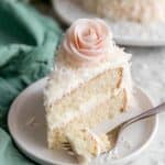 Coconut Cake with Cream Cheese Frosting Recipe