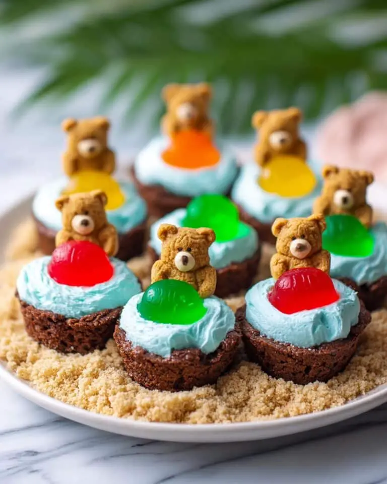 Beach Brownie Cups Recipe