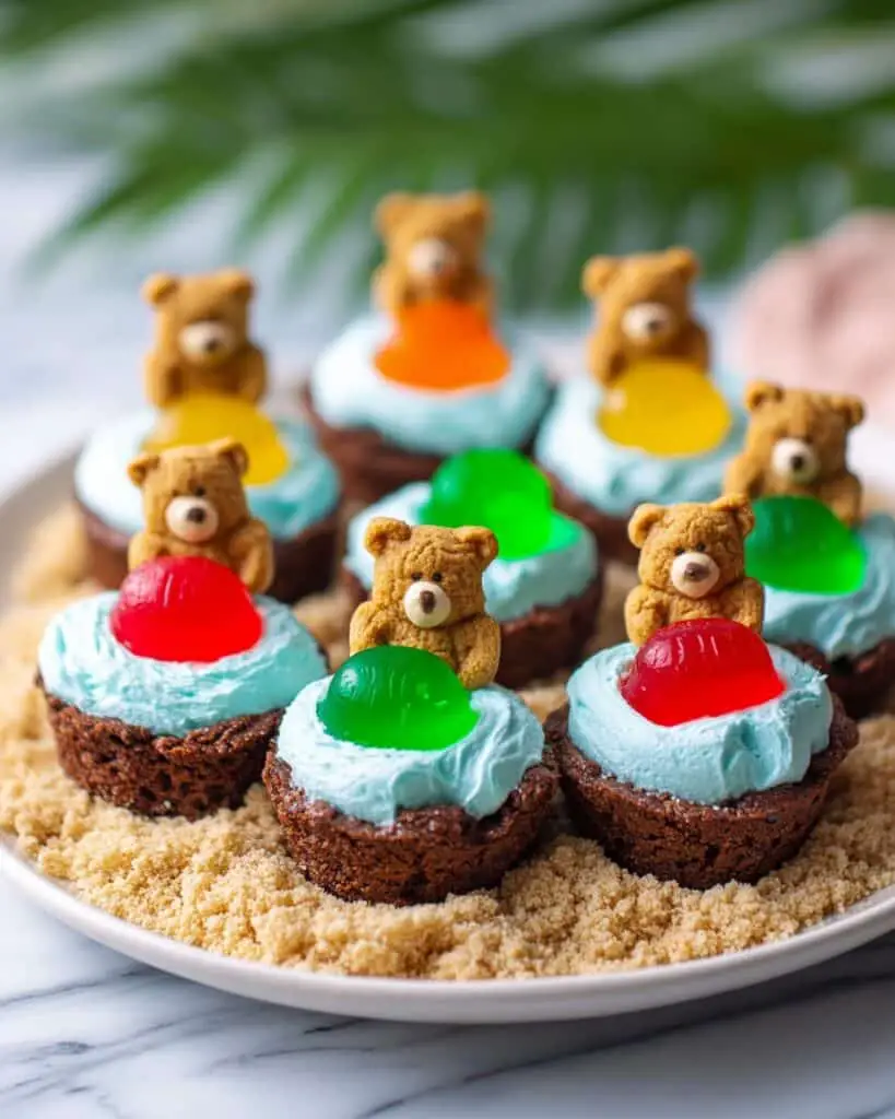 Beach Brownie Cups Recipe