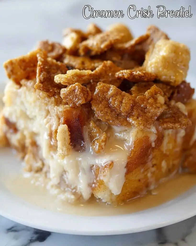 Cinnamon Toast Crunch Bread Pudding Recipe