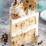 Oatmeal Chocolate Chip Cookie Ice Cream Cake Recipe