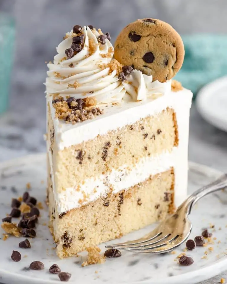 Oatmeal Chocolate Chip Cookie Ice Cream Cake Recipe