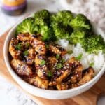 Air Fried Teriyaki Salmon Bites Rice Bowls Recipe