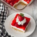 Layered Strawberry Pretzel Salad with Cream Cheese Recipe