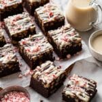 Peppermint Bark Brownies Recipe