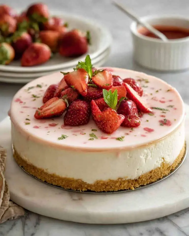 Strawberry Cheesecake Recipe