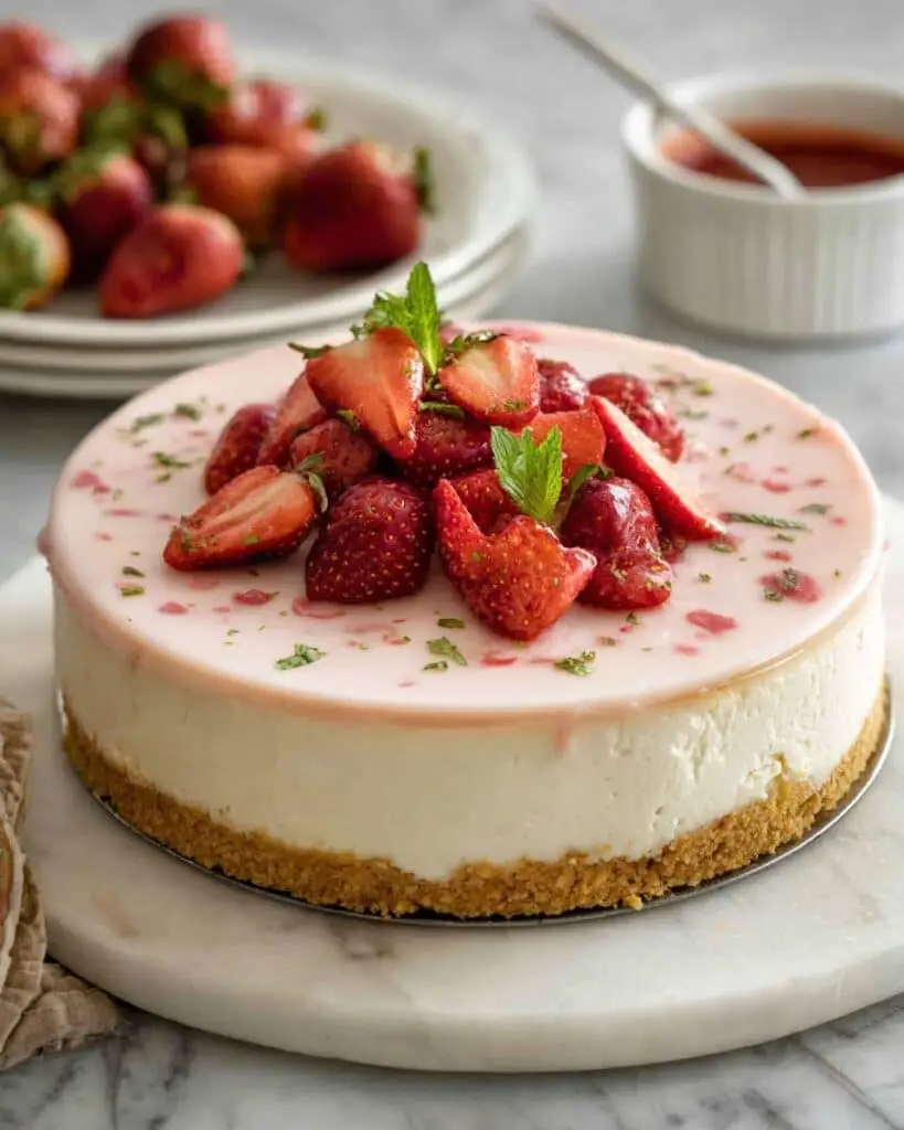 Strawberry Cheesecake Recipe