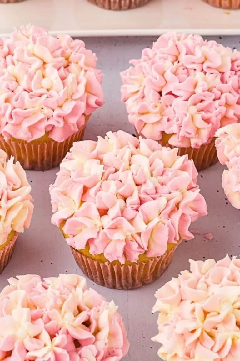 Hydrangea Cupcakes Recipe