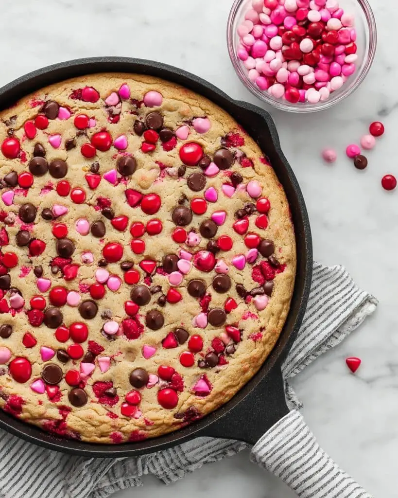 Easy Chocolate Chip Skillet Cookie Recipe