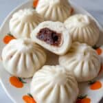 Steamed Red Bean Paste Buns Recipe