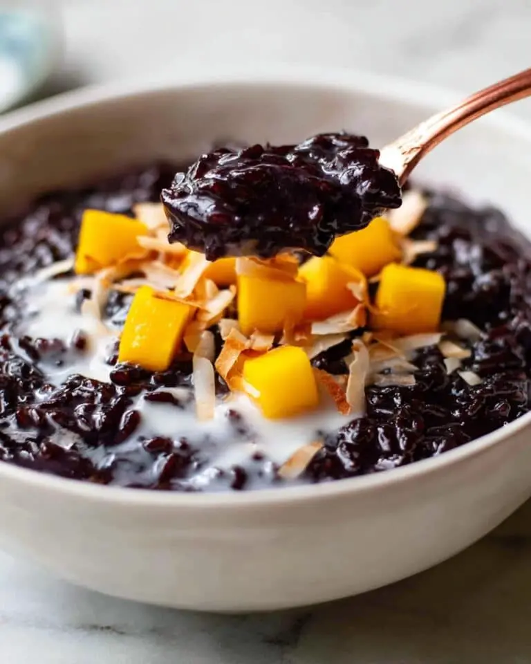 Thai Black Sticky Rice Pudding Recipe