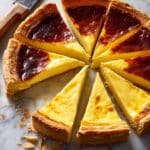 Flan Pâtissier: French Custard Tart with Crispy Puff Pastry Recipe
