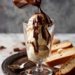 Affogato with Espresso and Optional Liquor Recipe