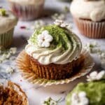 Carrot Cake Cupcakes with Cream Cheese Frosting Recipe