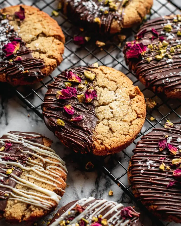 Salted Chocolate Lace Cookies Recipe
