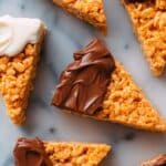 Candy Corn Krispie Treats Recipe