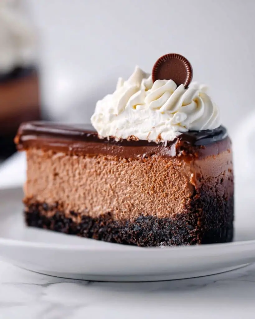 Chocolate Cheesecake with Oreo Crust and Chocolate Ganache Recipe