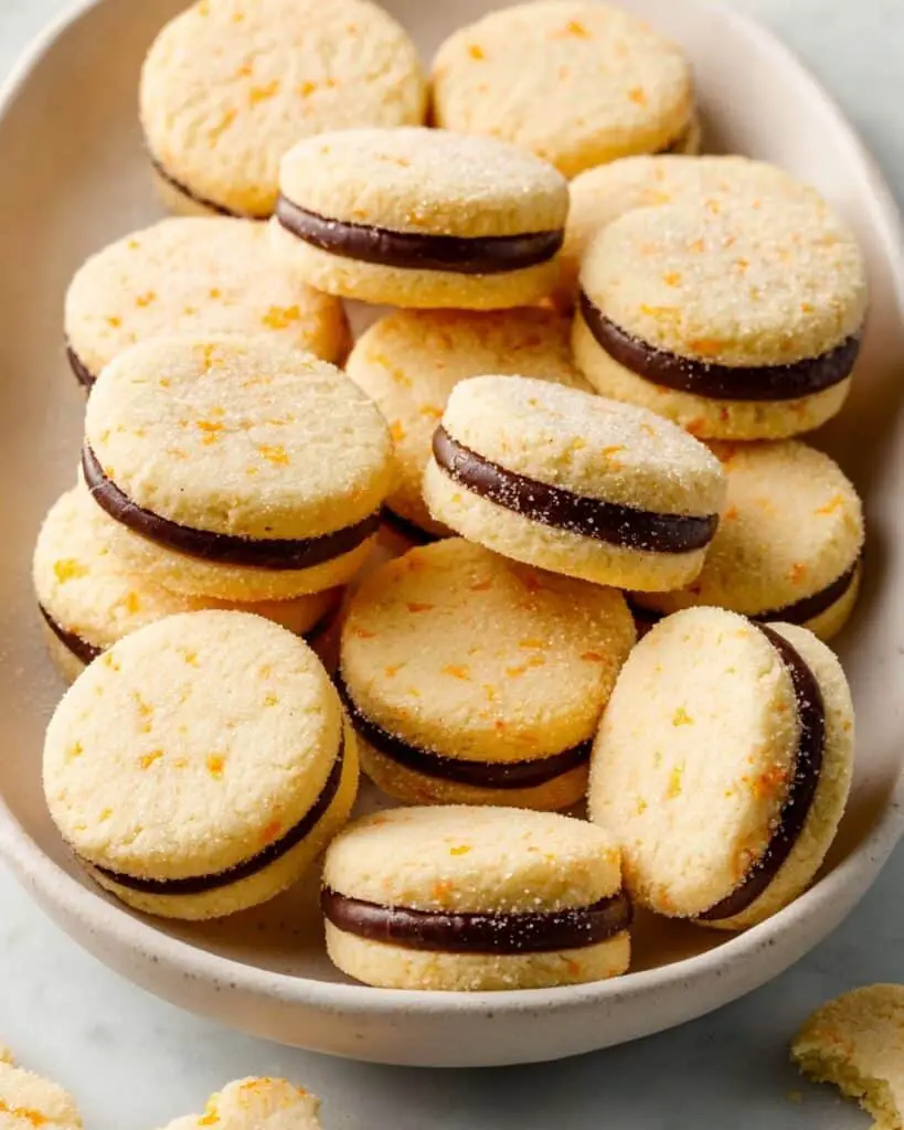 Chocolate Orange Sandwich Cookies Recipe