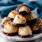 Coconut Macaroons with Optional Chocolate Dip Recipe