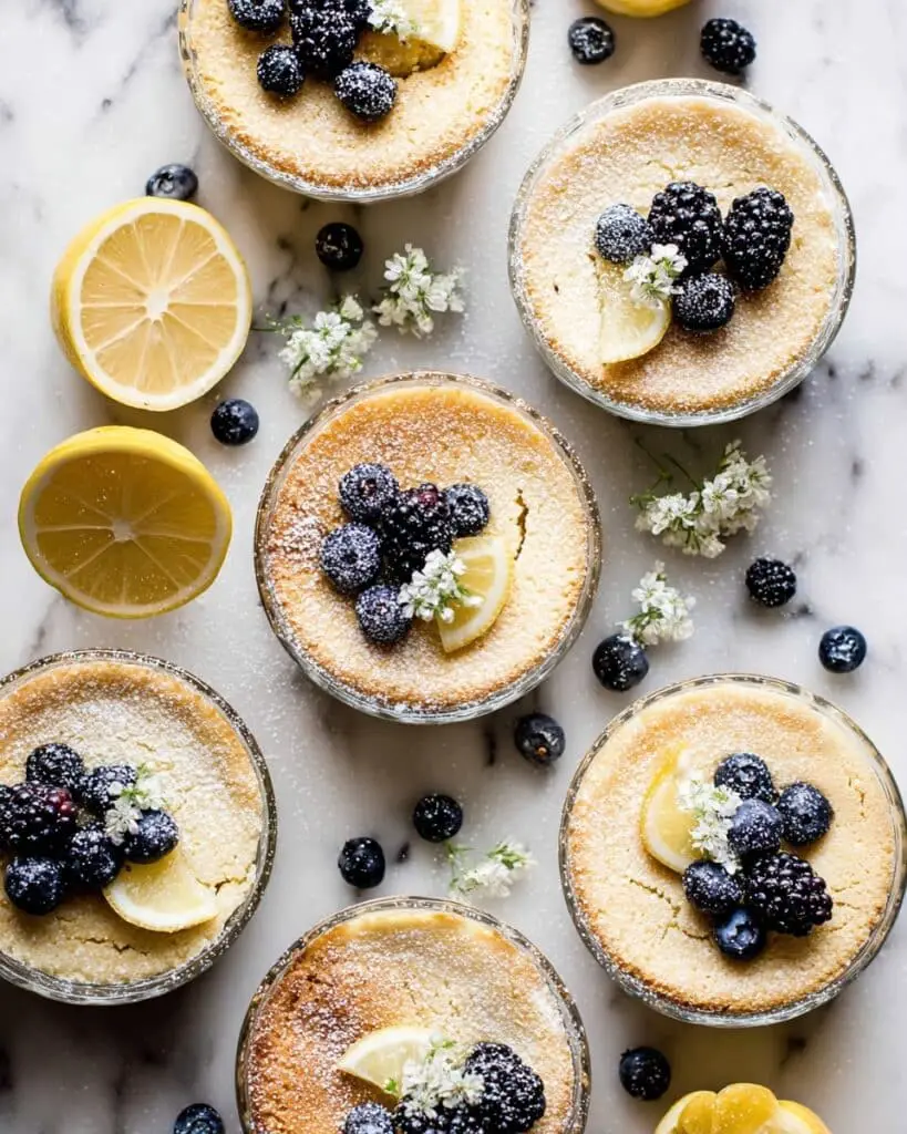 Lemon Pudding Cakes Recipe