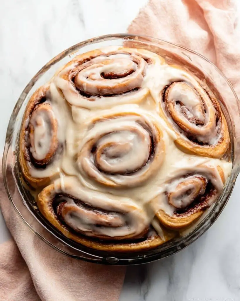 Giant Cinnamon Roll Cake Recipe
