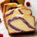 Raspberry Swirl Pound Cake Recipe