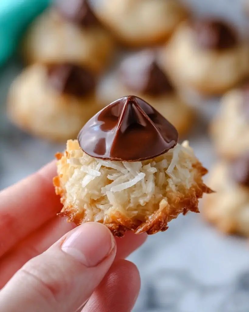 Coconut Macaroon Blossoms Recipe