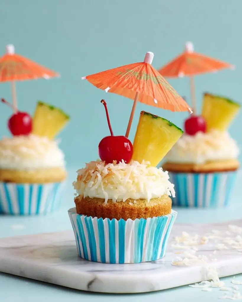 Pina Colada Cupcakes Recipe