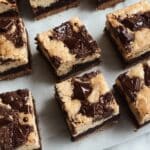 Brown Butter Blondies with Dark Chocolate Chips Recipe