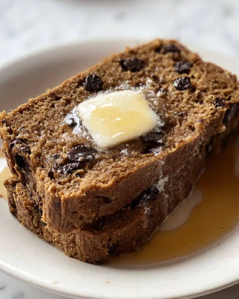 Cookie Dough Peanut Butter Banana Bread Recipe