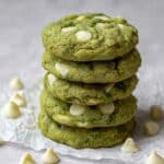 White Chocolate Matcha Cookies Recipe