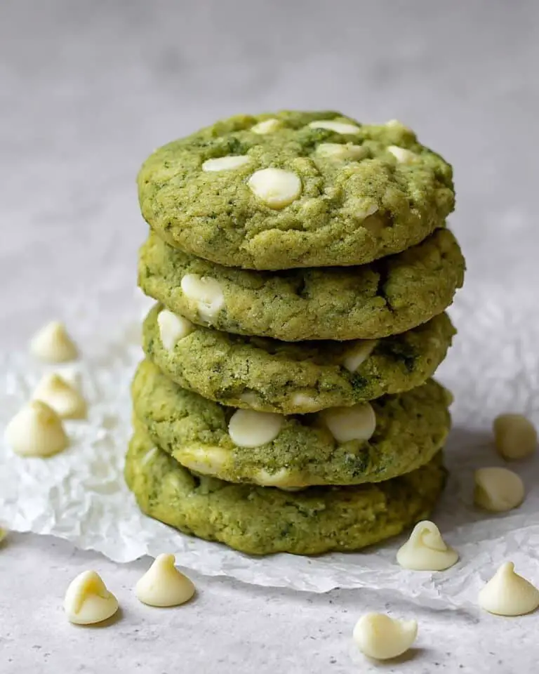White Chocolate Matcha Cookies Recipe