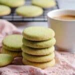 Matcha Shortbread Cookies Recipe