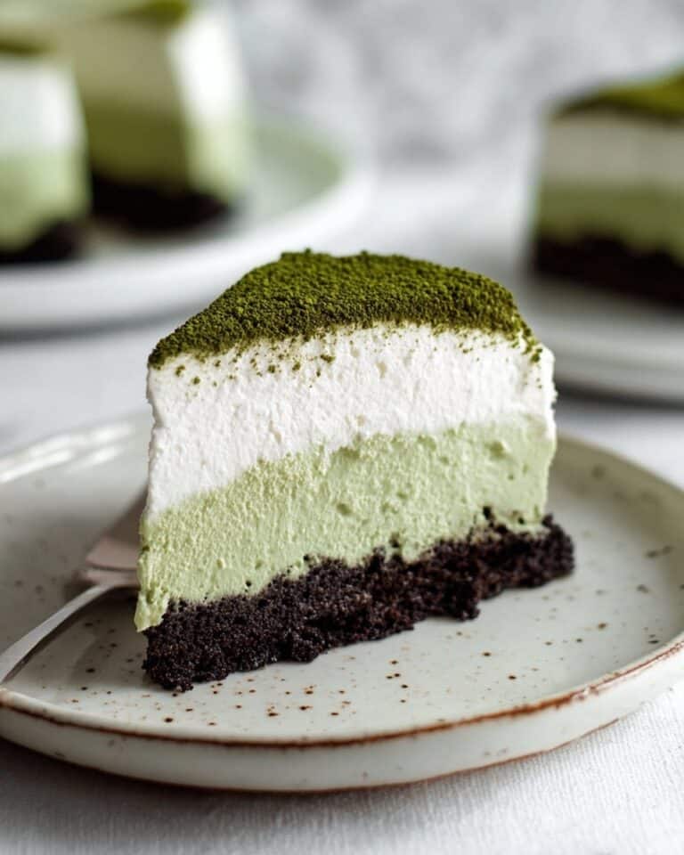 Matcha Cheesecake with Oreo Crust Recipe