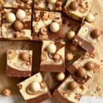 Malteser Fudge {Just 3 Ingredients} Recipe