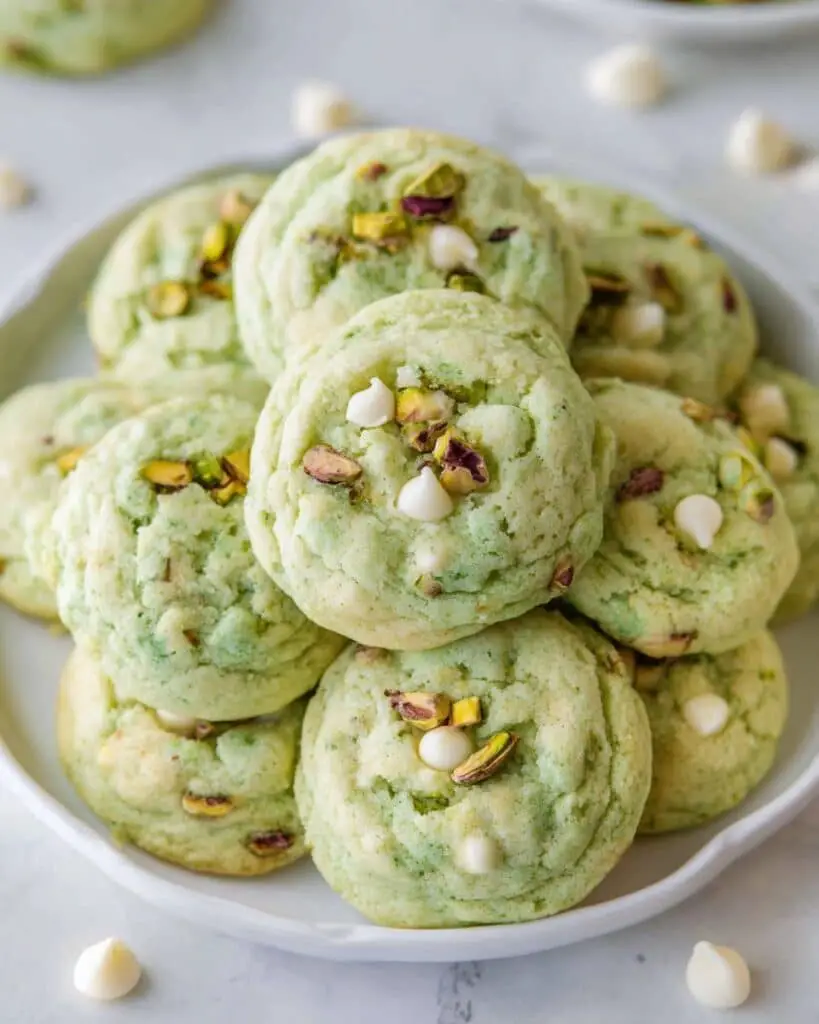Pistachio Pudding Cookies Recipe