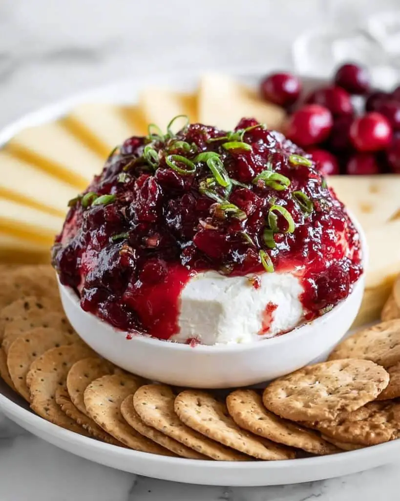 Cranberry Jalapeno Cream Cheese Dip Recipe